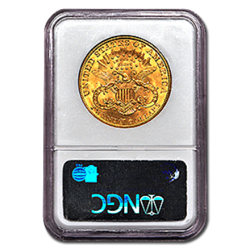 Picture of 1906D $20 Gold Liberty Double Eagle Coin MS64 