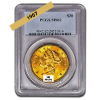 Picture of 1907 $20 Gold Liberty Double Eagle Coin MS62 