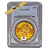 Picture of 1907D $20 Gold Liberty Double Eagle Coin MS62 