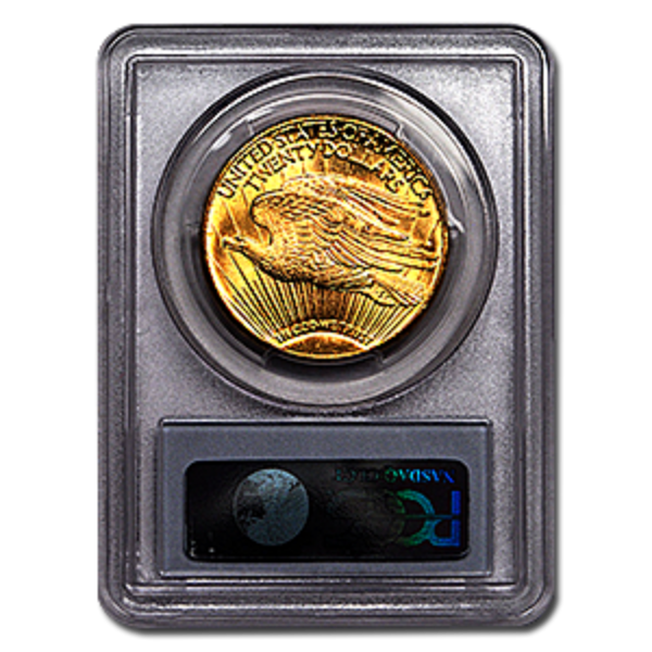 Picture of 1911 $20 Gold Saint Gaudens Double Eagle Coin MS64 
