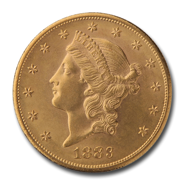 Picture of $20 Liberty Gold Coins (XF - Extra Fine)  
