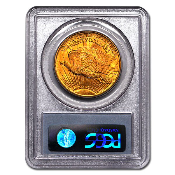 Picture of $20 Saint-Gaudens Gold Coins MS65 