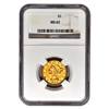 Picture of $5 Liberty Gold Coins MS62  