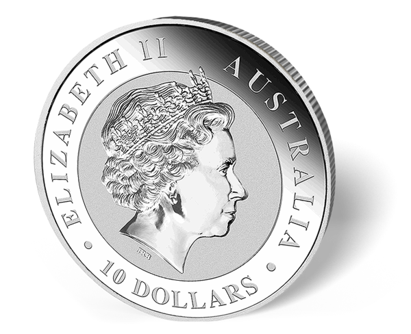 Picture of 10 oz Australian Silver Kookaburra - 2017