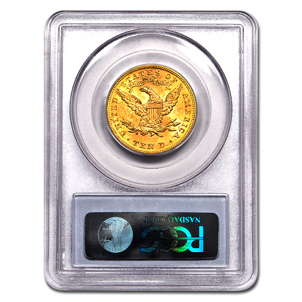 Picture of 1894 $10 Liberty Gold Coin MS62 