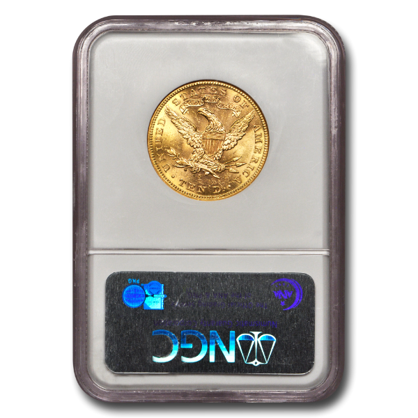 Picture of 1894 $10 Liberty Gold Coin MS63 
