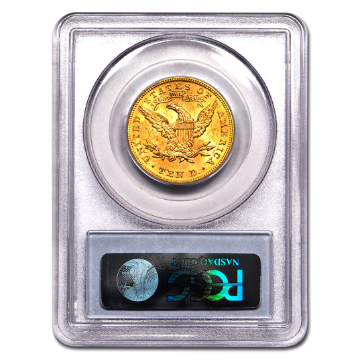 Picture of 1907 $10 Liberty Gold Coin MS62
