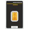 5 gram gold bar argor-heraeus kinebar gold bar w/ assay, gold bullion, gold bar, gold bullion bar
