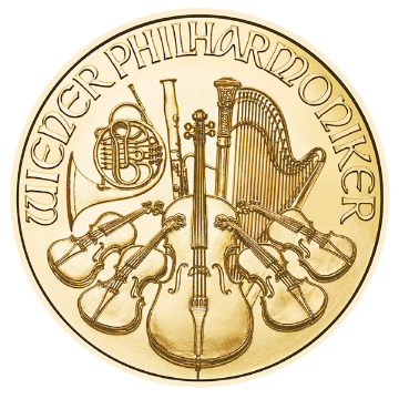 Picture of 2026 1 oz Austrian Gold Philharmonic Coin (BU)