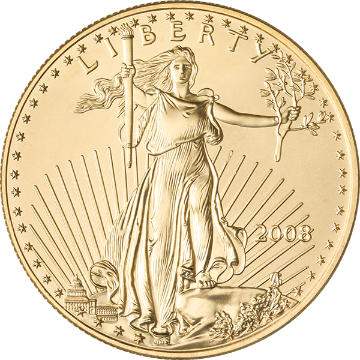 1 oz american gold eagle coin random year, gold bullion, gold coin, gold bullion coin