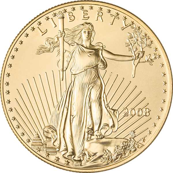 1 oz american gold eagle coin random year, gold bullion, gold coin, gold bullion coin