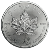 1 oz canadian silver maple leaf coin random year, silver bullion, silver coin, silver bullion coin