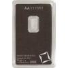 Picture of 1 Gram Valcambi Platinum Bar (New w/ Assay)