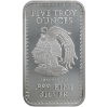 Picture of 5 oz Aztec Calendar Silver Bar