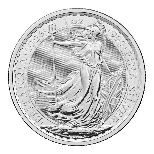 Picture of 2026 1 oz British Silver Britannia Coin (BU)