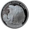 2 oz GSM Walking Liberty Silver Round